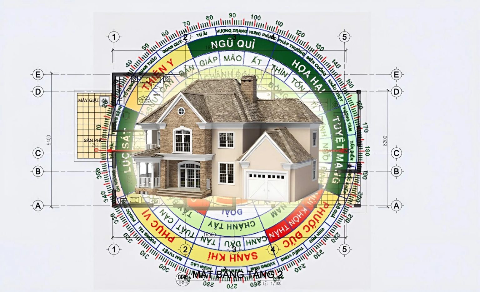 Một số nguyên tắc phong thủy nhà ở cần phải biết